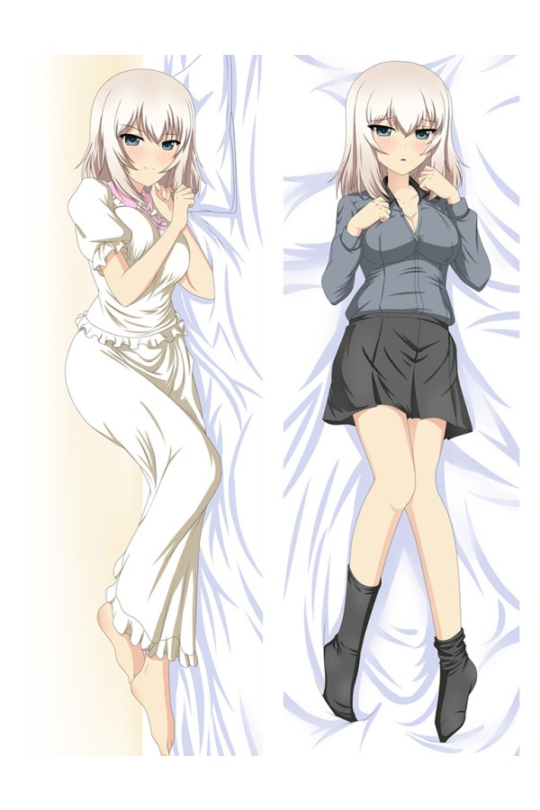 Girls und Panzer Erika Itsumi Anime Dakimakura Pillow Cover