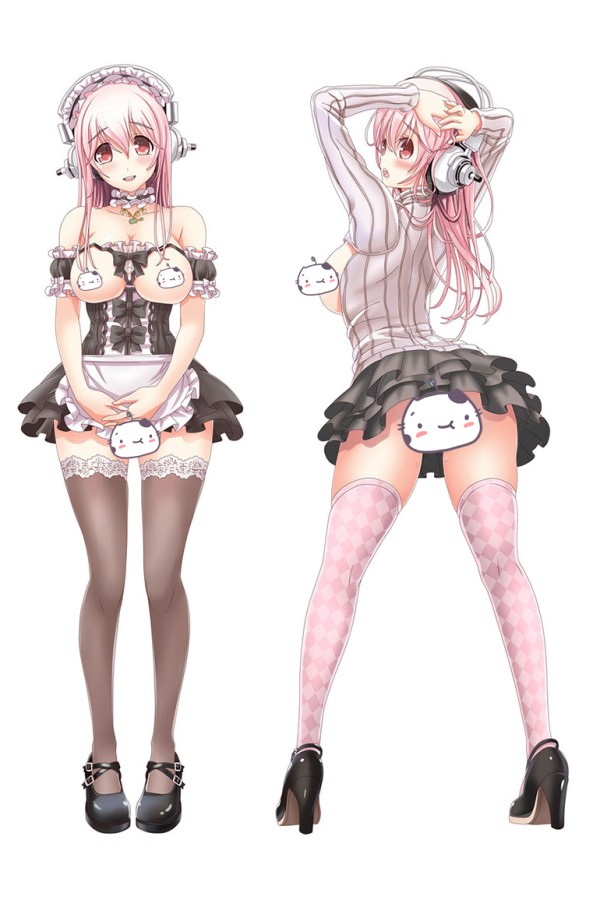 Super Sonico Anime Dakimakura Pillow Cover