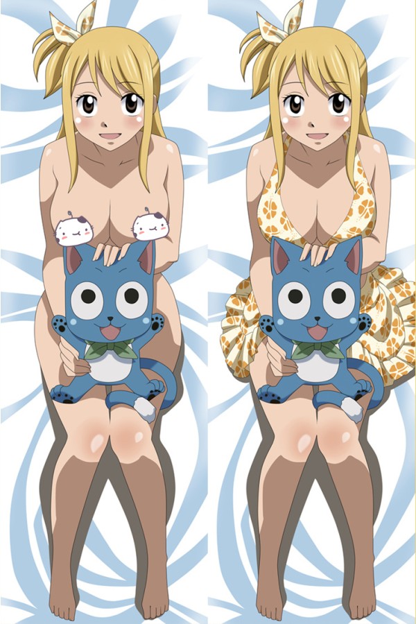 Fairy Tail Lucy Heartfilia Anime Dakimakura Pillow Cover