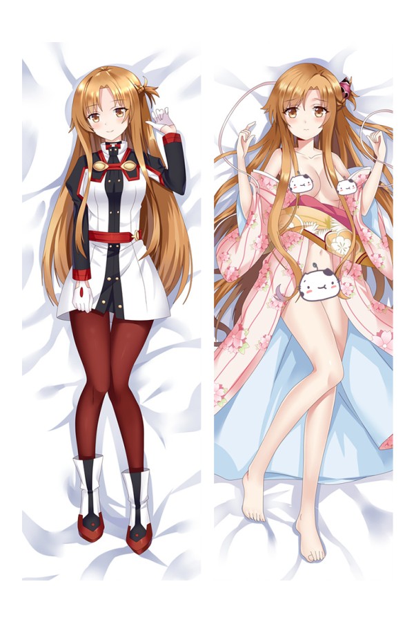Sword Art Online Ordinal Scale SAO Asuna Yuki Anime Dakimakura Pillow Cover