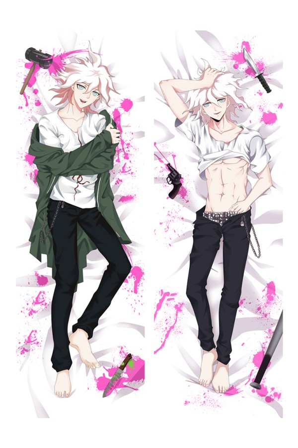Danganronpa Nagito Komaeda Anime Dakimakura Pillow Cover