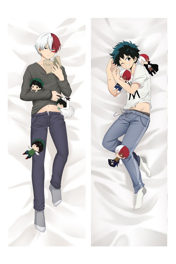 My Hero Academia Shōto Todoroki Izuku Midoriya Anime Dakimakura Pillow Cover