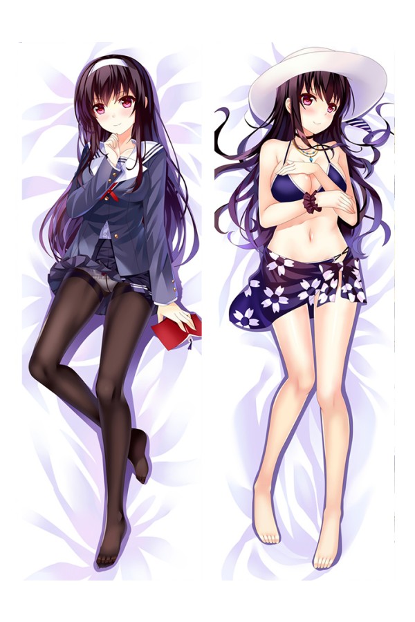 Saekano: How To Raise A Boring Girlfriend Utaha Kasumigaoka Anime Dakimakura Pillow Cover