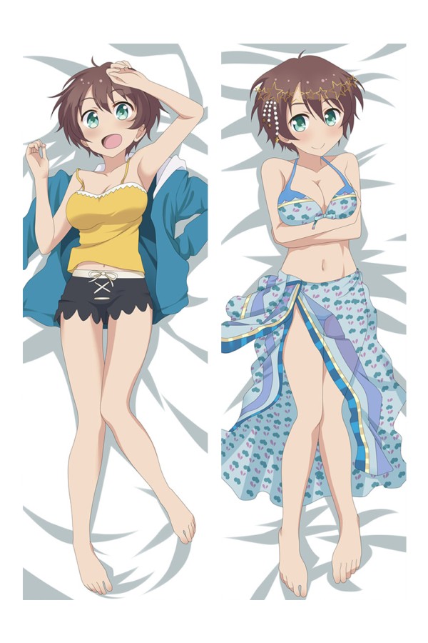 New Game! Shinoda Hajime Anime Dakimakura Pillow Case H3754