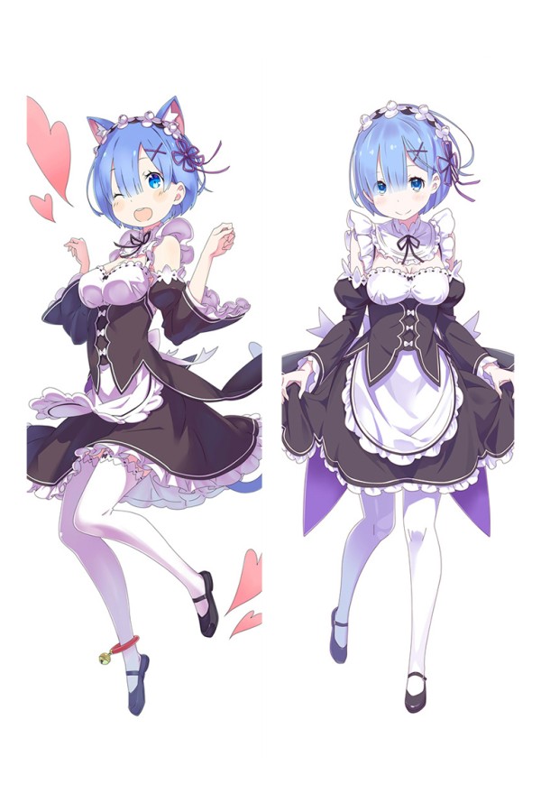 Re:Zero Dakimakura Rem Anime Girl Hugging Body Pillow Case Covers