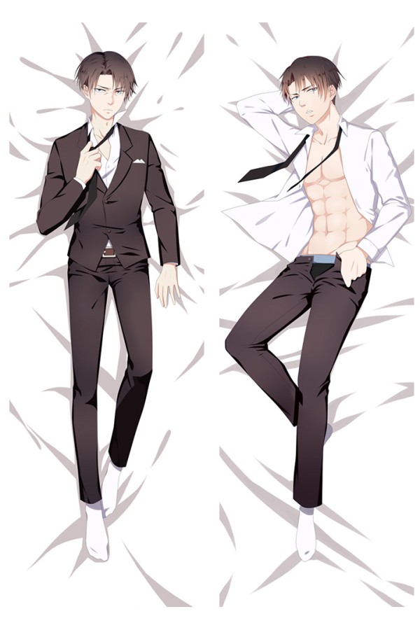 Attack on Titan Levi Rivaille Anime Dakimakura Pillow Cover Case