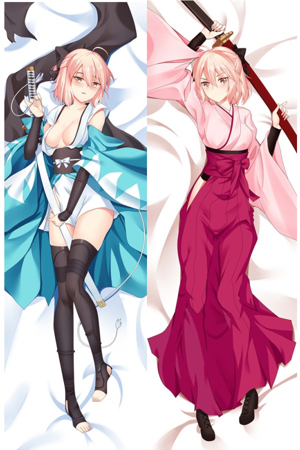 Fate Grand Order FGO Dakimakura Soji Okita Anime Body Pillow Case