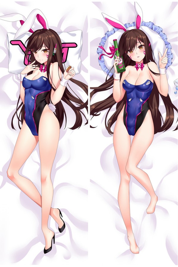 Overwatch OW D.VA Anime Pillow Case Dakimakura