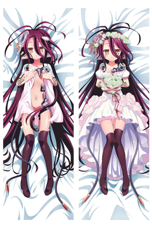 No Game No Life Shiro Anime Dakimakura Pillow Cover