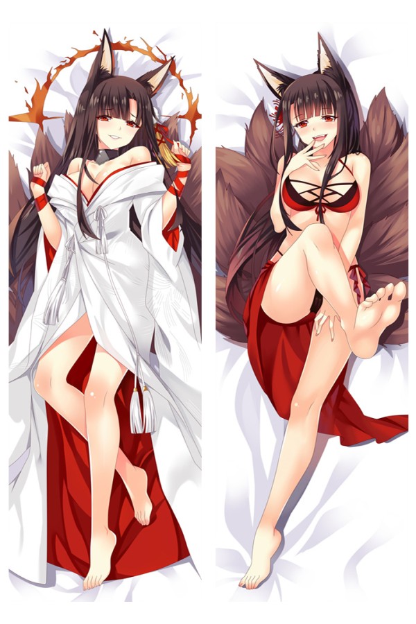 Azur Lane Akagi Anime Dakimakura Pillow Cover H3626-A