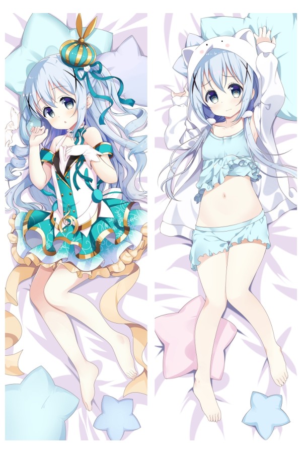 Is the Order a Rabbit? Kafuu Chino Anime Dakimakura Pillow Cover