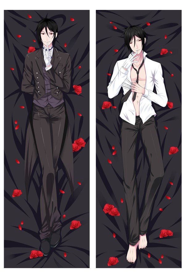 Black Butler Sebastian Michaelis Anime Dakimakura Pillow Case 