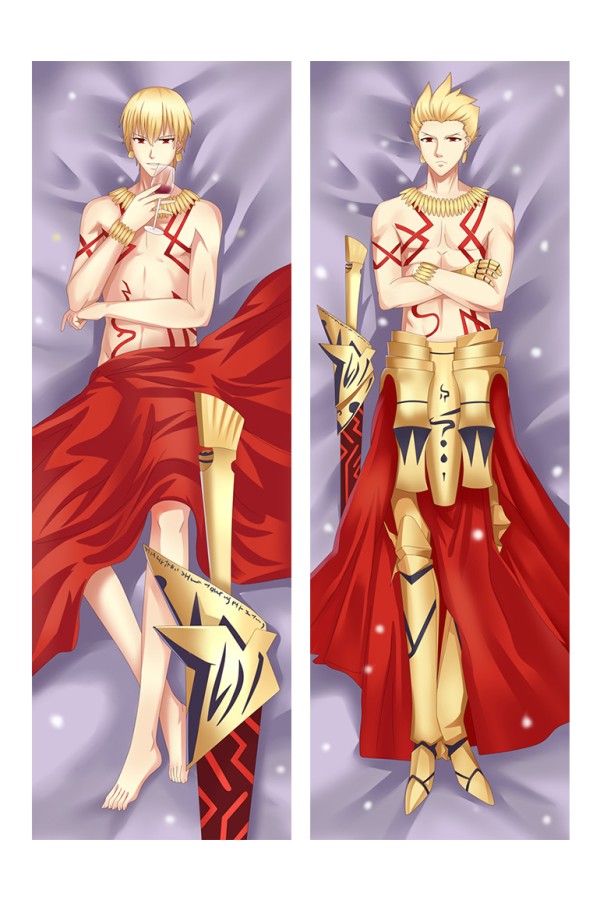 Fate/Grand Order Gilgamesh Anime Dakimakura Hugging Pillow Cover