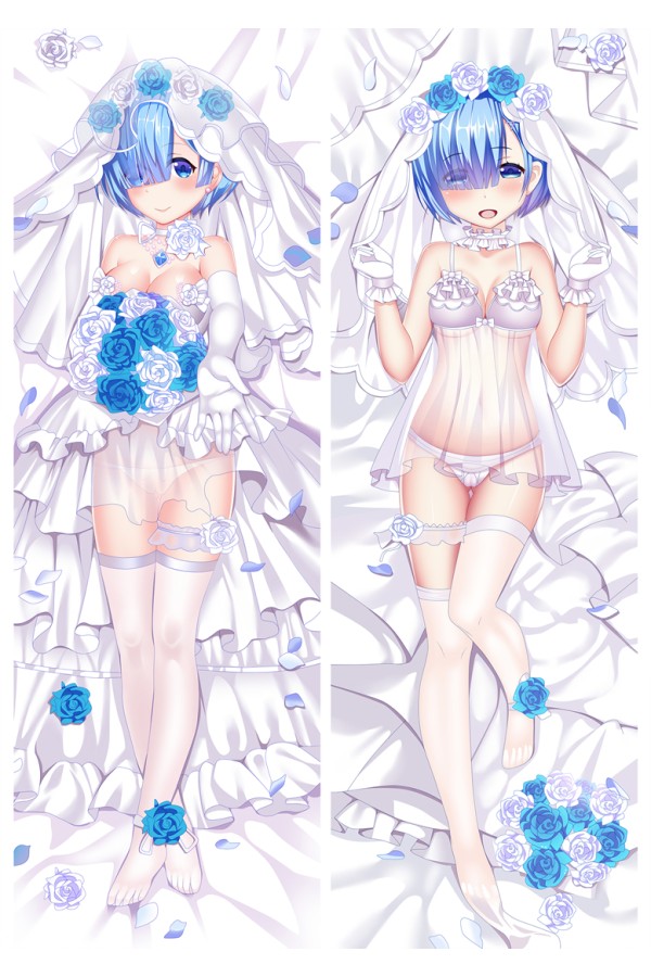 Re:Zero Starting Life in Another World Rem Anime Dakimakura Pillow Cover