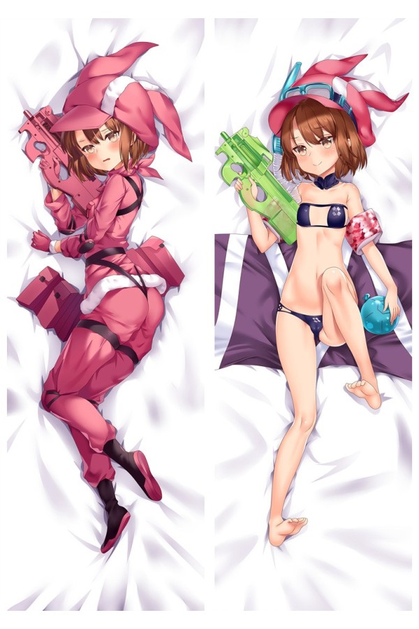 Sword Art Online Alternative Gun Gale Online Karen Kohiruimaki Anime Dakimakura Pillow Cover 