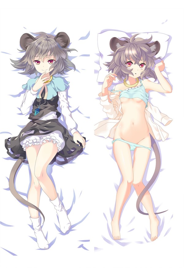 TouHou Project Nazrin Anime Girl Body Pillow Case Cover