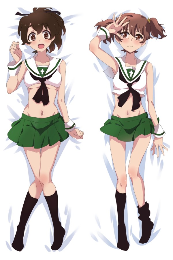 Girls und Panzer Momo Kawashima Anime Dakimakura Pillow Cover