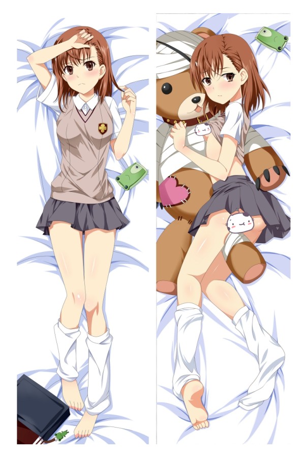 A Certain Scientific Railgun Mikoto Misaka Anime Dakimakura Pillow Cover