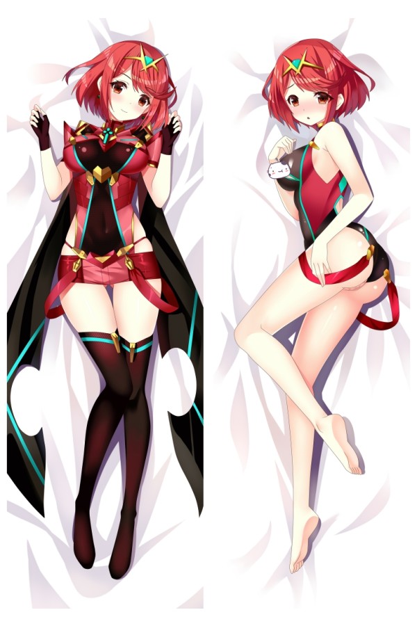 Xenoblade Chronicles 2 Homura Akemi Anime Dakimakura Pillow Cover H3876-B