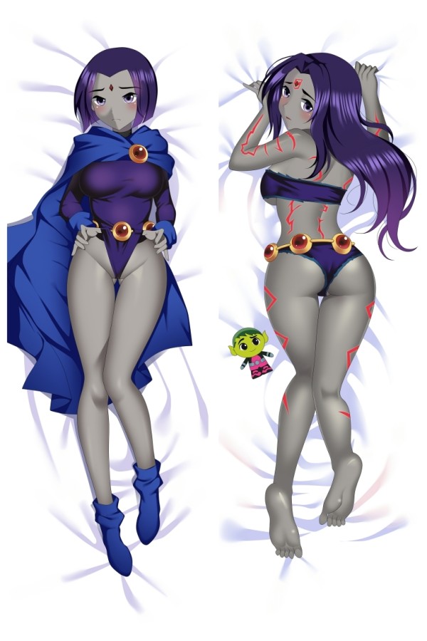 Teen Titans Raven Anime Dakimakura Pillow Cover