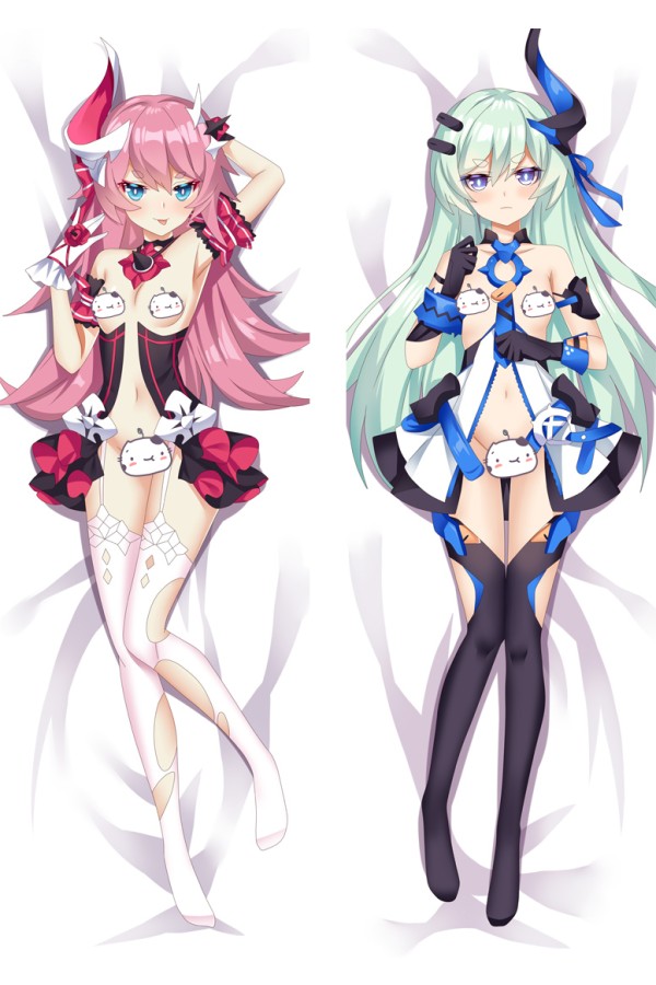 Honkai Impact 3rd Rozaliya&Liliya Olenyeva Anime Dakimakura Pillow Cover H3965-B