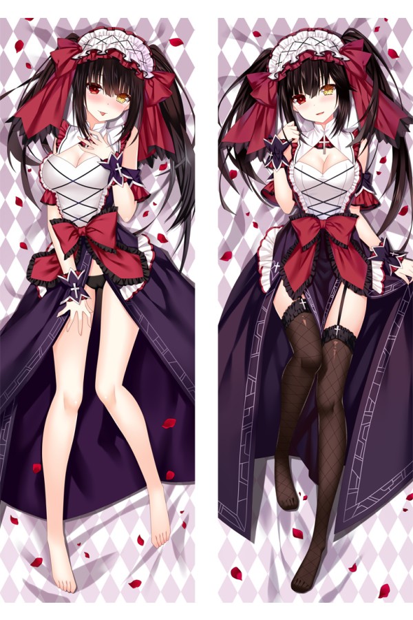 Date A Live Nightmare Tokisaki Kurumi Anime Dakimakura Pillow Cover