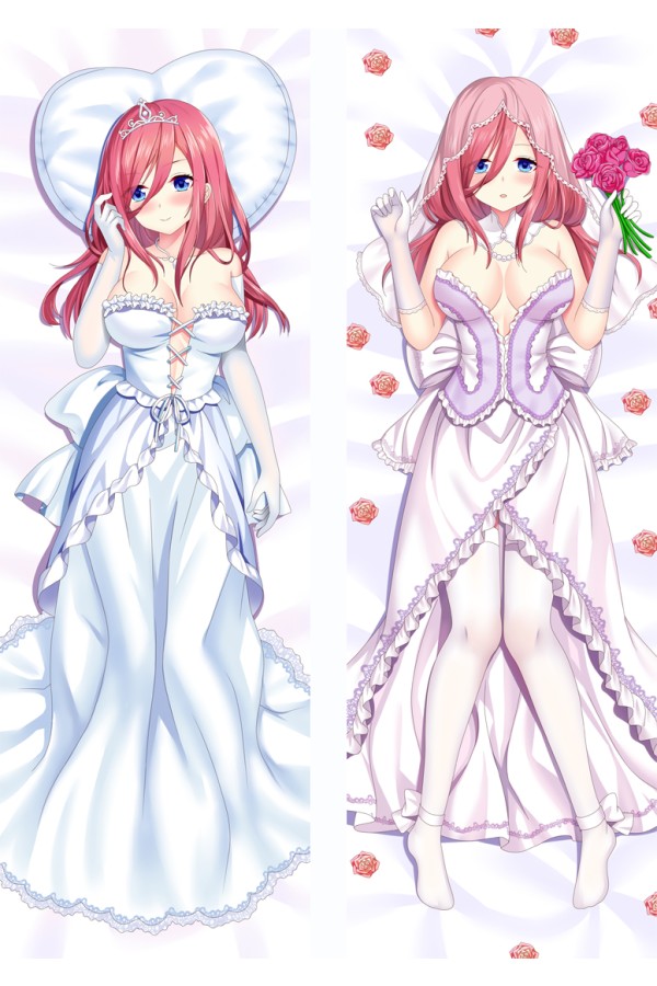 The Quintessential Quintuplets Nakano Miku Anime Dakimakura Pillow Cover