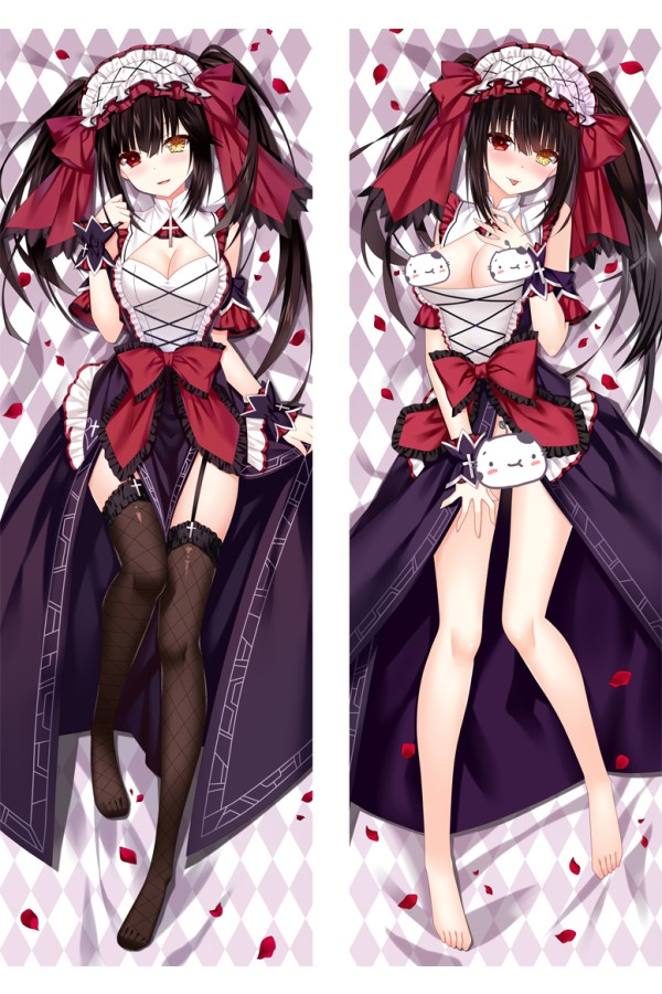 Date A Live Nightmare Tokisaki Kurumi Anime Dakimakura Pillow Cover