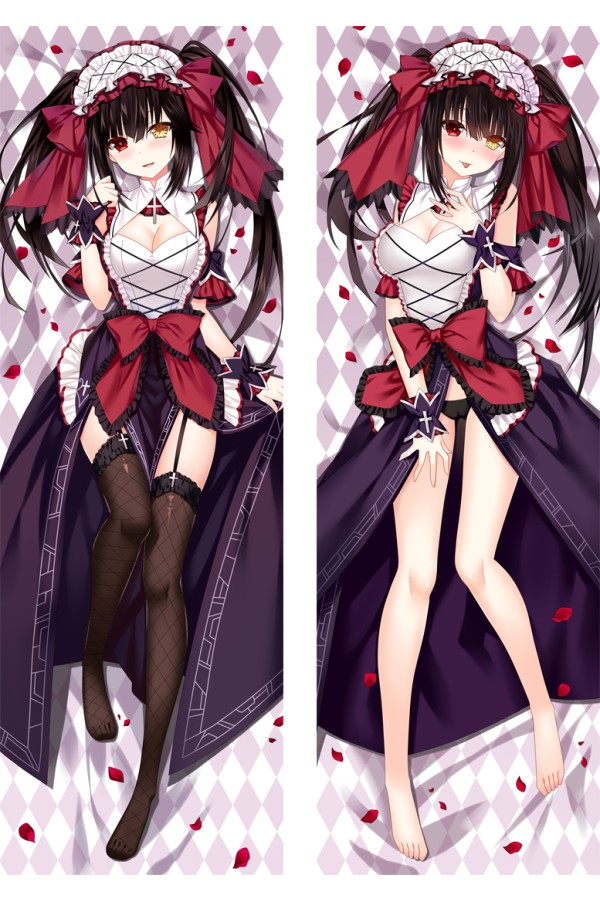 Date A Live Nightmare Tokisaki Kurumi Anime Dakimakura Pillow Cover