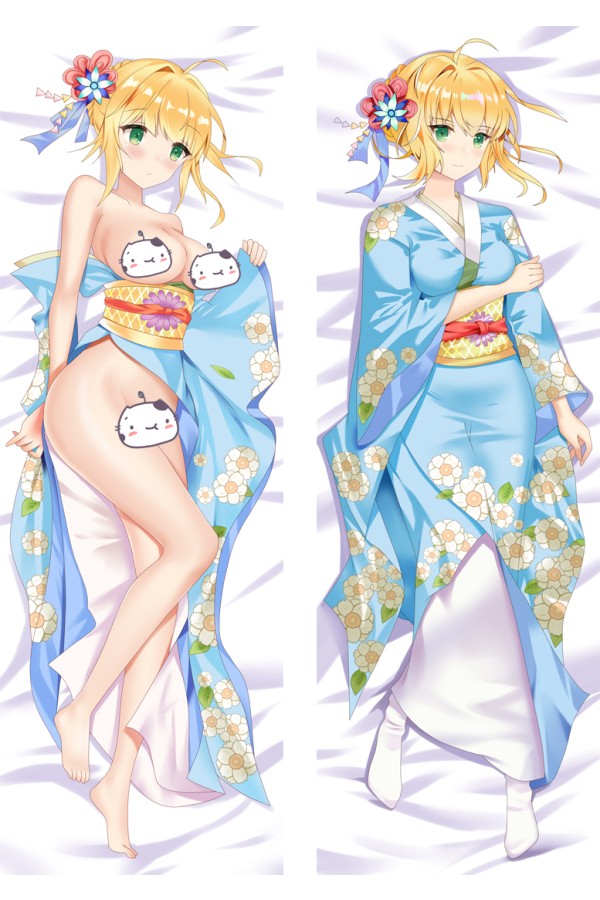 Fate/Grand Order FGO Arutoria Pendoragon Archer saber Anime Dakimakura Pillow Cover