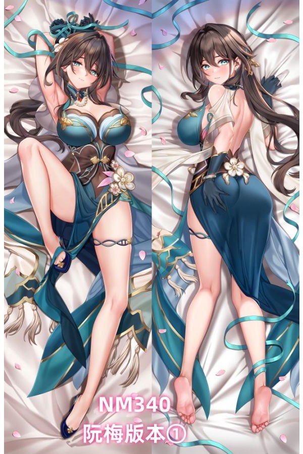 Honkai: Star Rail Ruan Mei Anime Dakimakura Body Pillow Cover