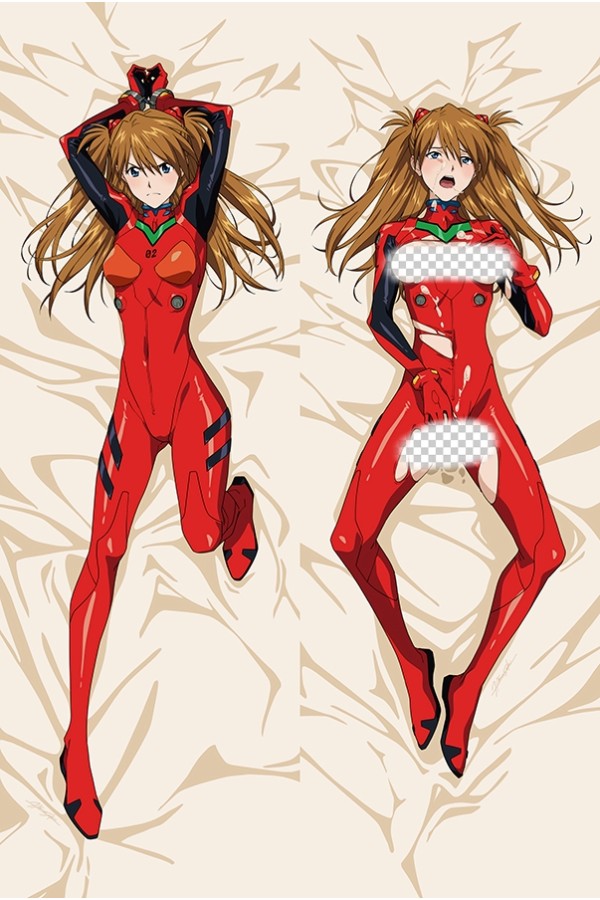 Neon Genesis Evangelion Asuka Langley Soryu Anime Dakimakura Body Pillow Cover