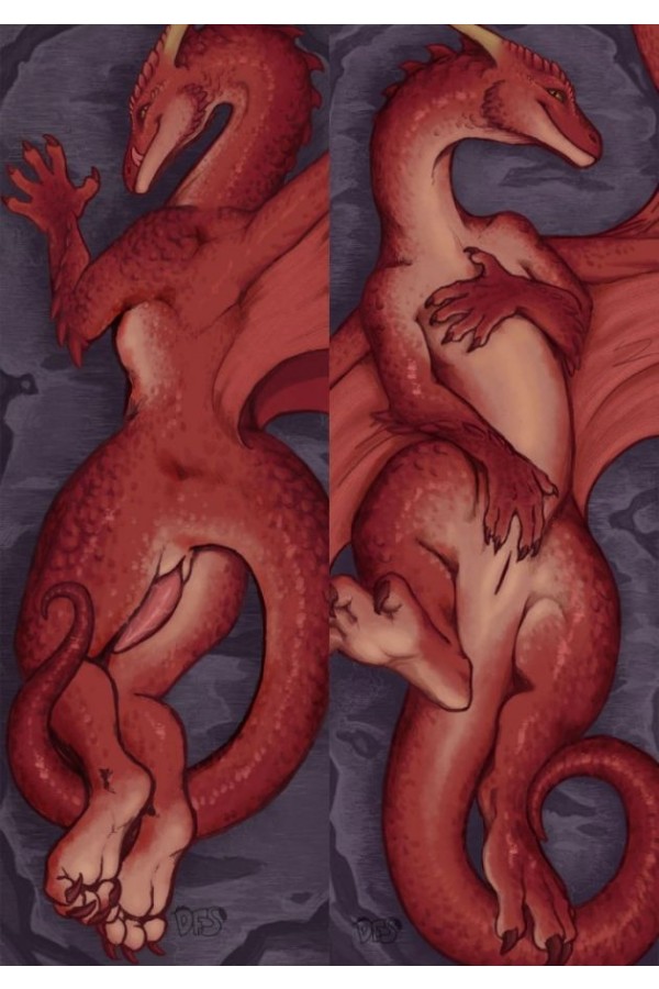 Orcs Western Dragon Anime Dakimakura Body Pillow Cover