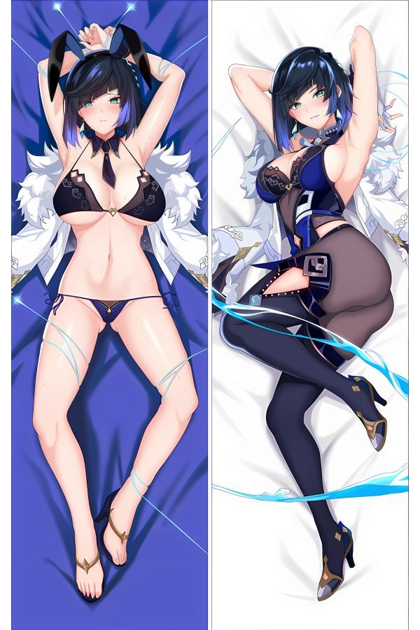 Genshin Impact Yelan Anime Dakimakura Body Pillow Cover