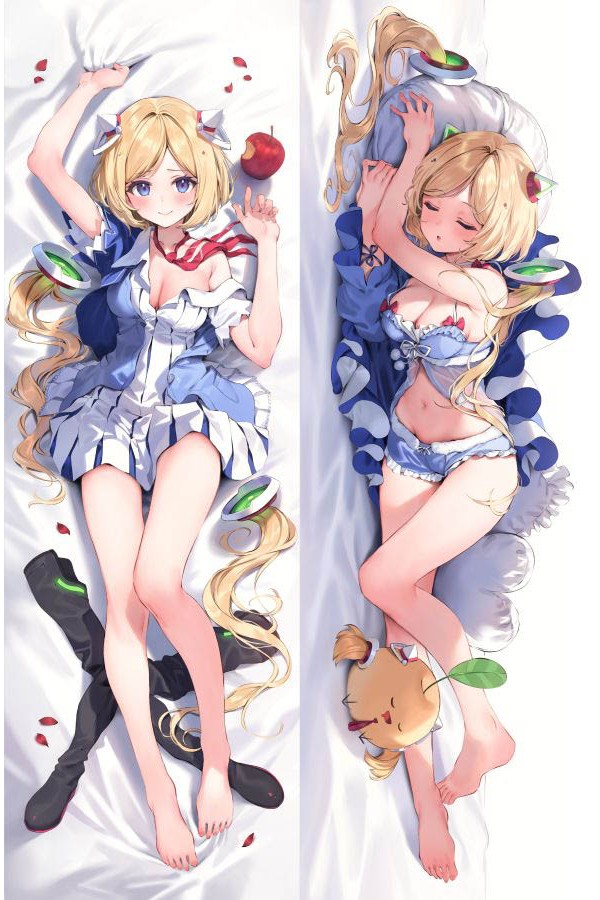 Virtual Youtuber Aki Rosenthal Anime Dakimakura Body Pillow Cover
