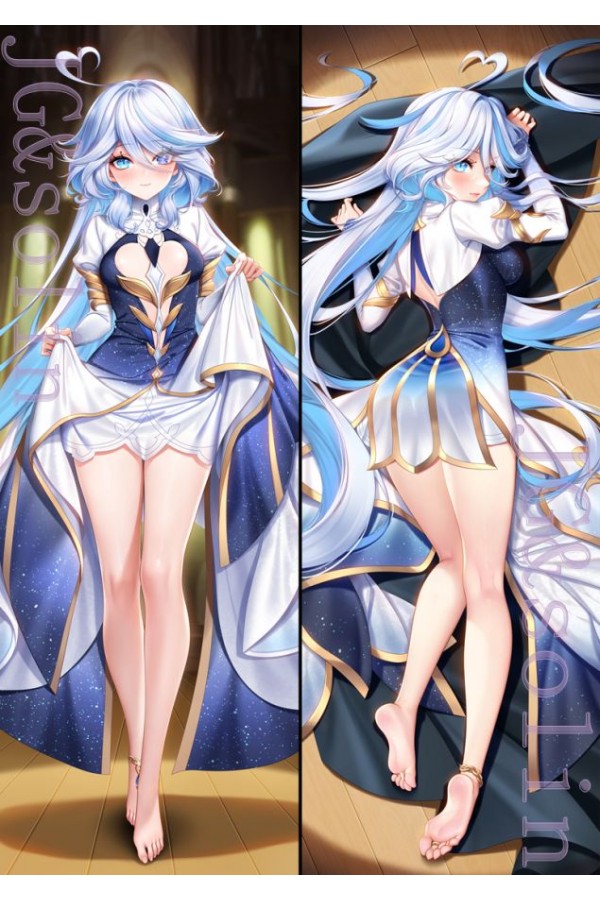Genshin Impact Focalors Anime Dakimakura Body Pillow Cover