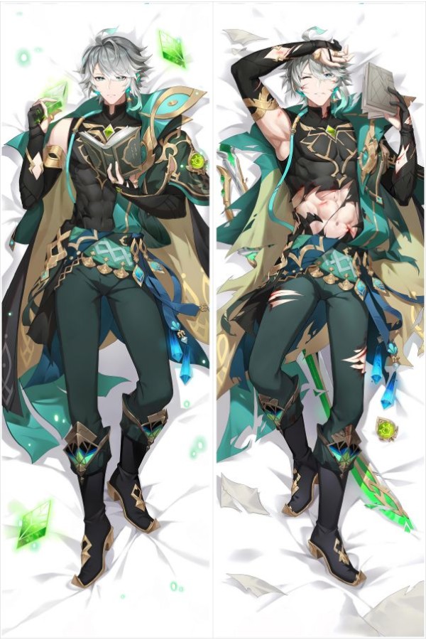 Genshin Impact Alhaitham Anime Dakimakura Body Pillow Cover