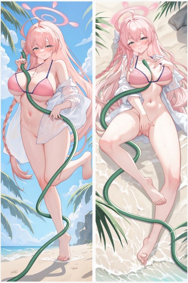 Blue Archive Urawa Hanako Anime Dakimakura Body Pillow Cover