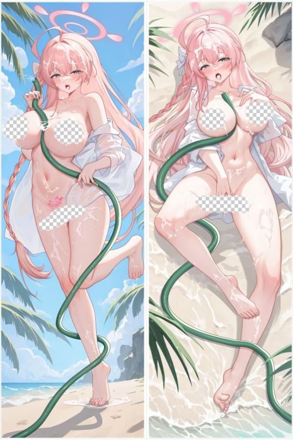 Blue Archive Urawa Hanako Anime Dakimakura Body Pillow Cover