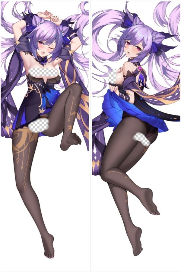 Genshin Impact Keqing Anime Dakimakura Body Pillow Cover
