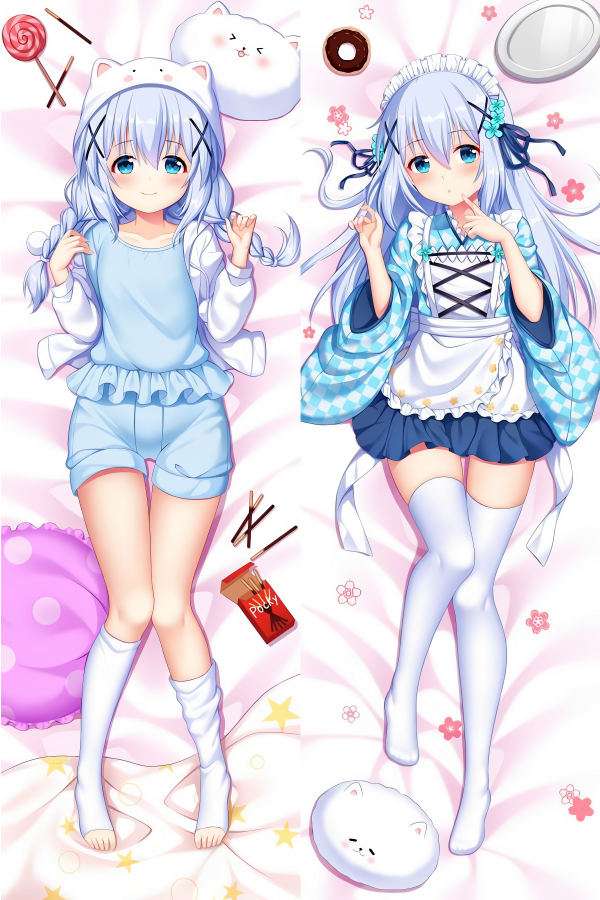 Is The Order A Rabbit? Chino Kafū Anime Dakimakura Body Pillow Cover