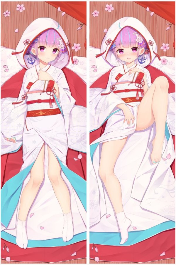 Virtual Youtuber Minato Aqua Anime Dakimakura Body Pillow Cover