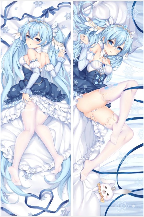 Snow Hatsune Miku Anime Dakimakura Body Pillow Cover