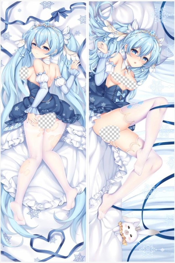 Snow Hatsune Miku Anime Dakimakura Body Pillow Cover