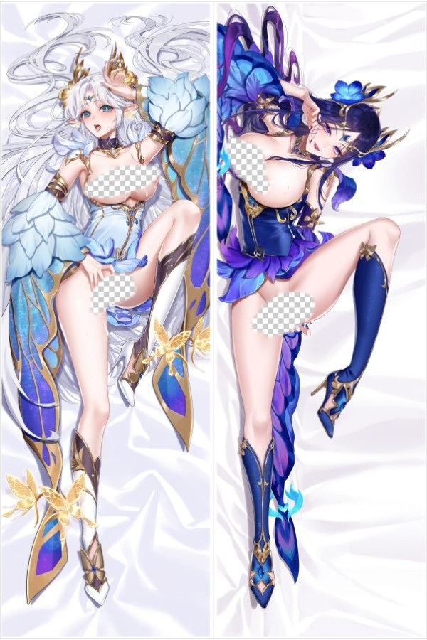 League of Legends Diaochan Anime Dakimakura Body Pillow Cover
