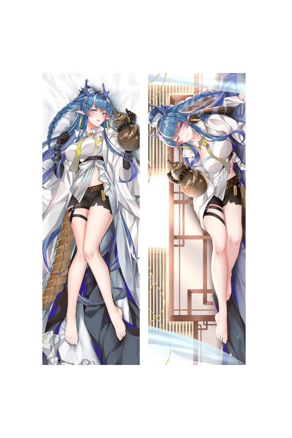 Arknights Ling Anime Dakimakura Body Pillow Cover