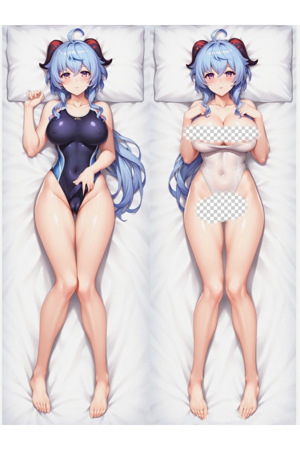 Genshin Impact Ganyu Anime Dakimakura Body Pillow Cover