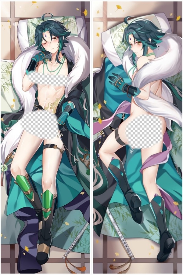 Genshin Impact Xiao Anime Dakimakura Body Pillow Cover