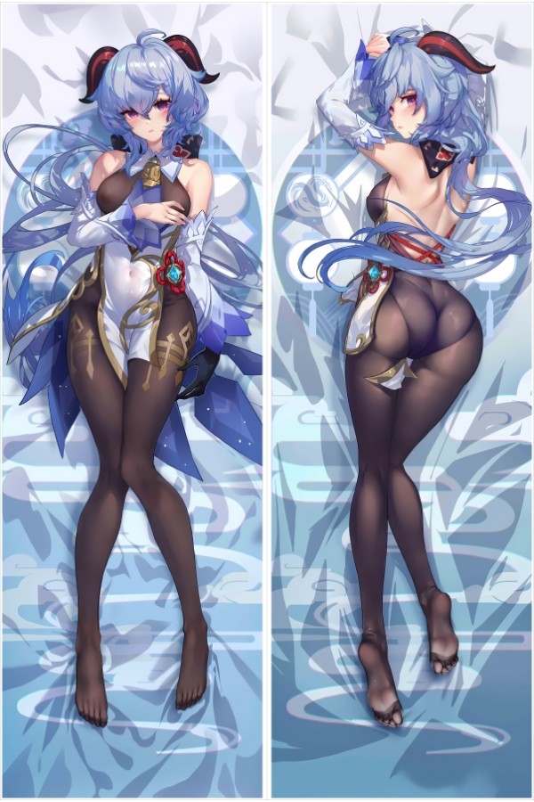 Genshin Impact Ganyu Anime Dakimakura Body Pillow Cover