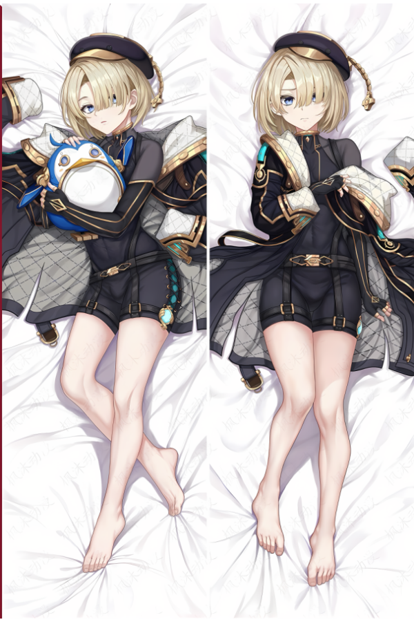 Genshin Impact Freminet Anime Dakimakura Body Pillow Cover